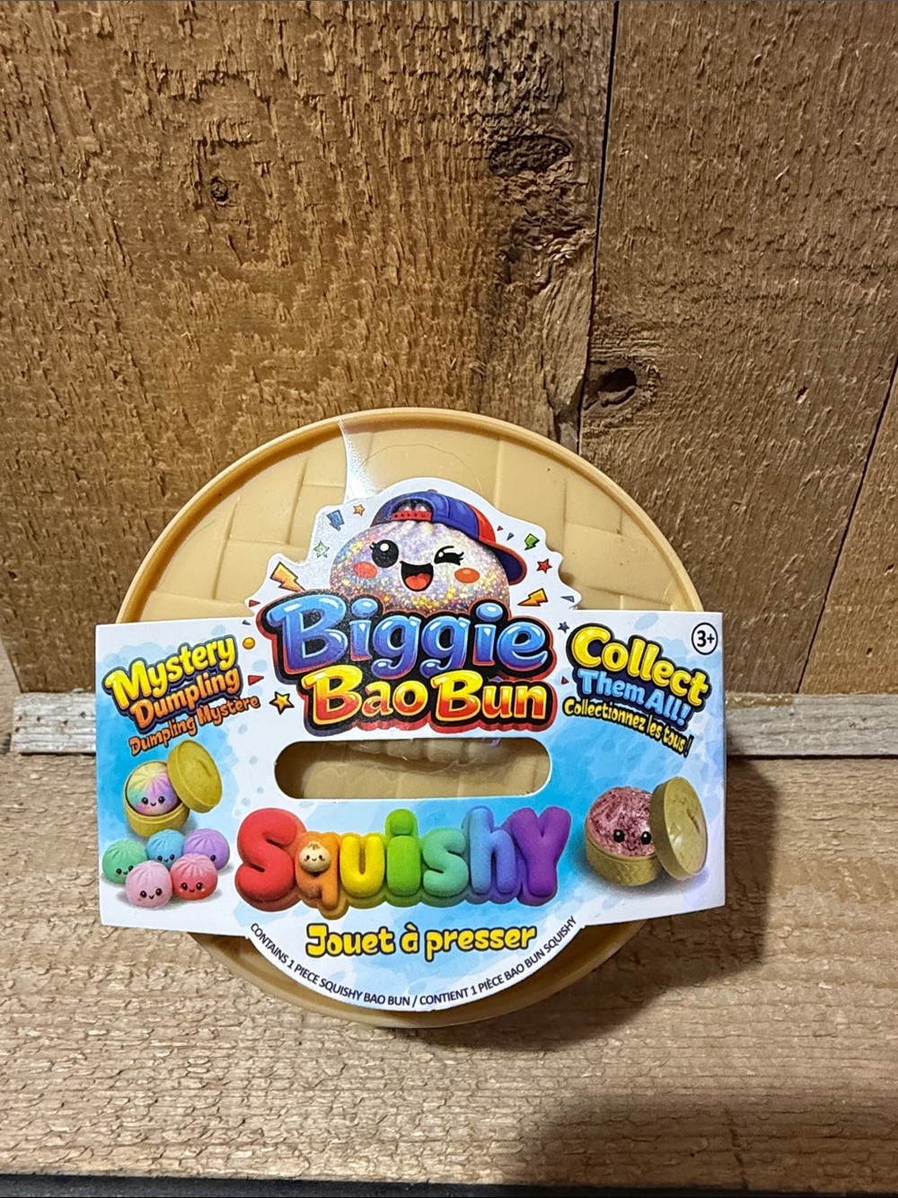 Mystery dumpling - authentic - Biggie Bao Bun Squishy Toy